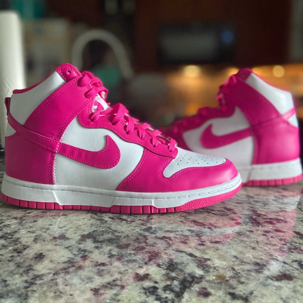 Hot Pink Nike Dunks